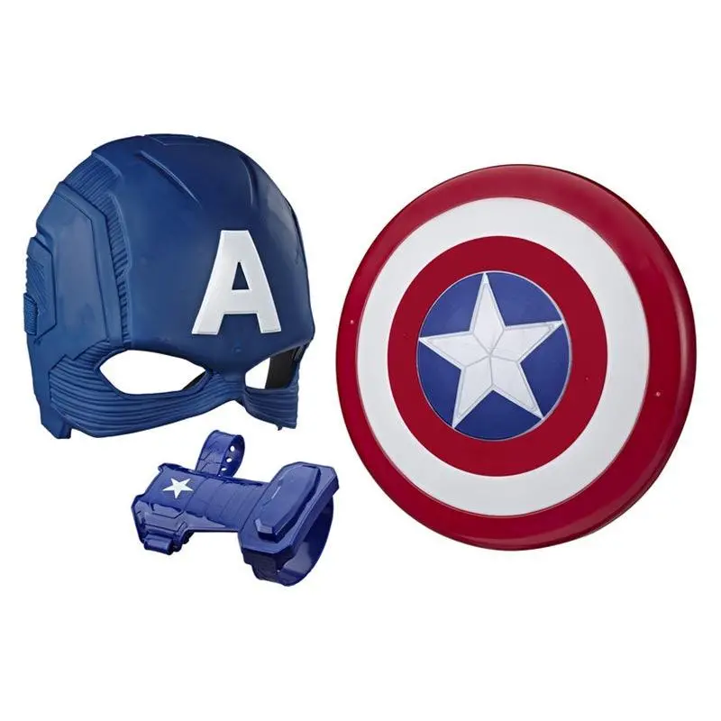 Marvel Avengers Captain America Roleplay Set (Captain America Mask And Magnetic Shield Toy For Role Play) 1
