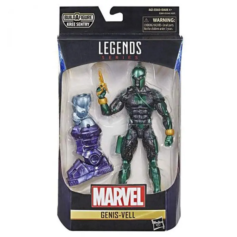 Marvel Captain Marvel 6-Inch Legends Genis-Vell Figure 1