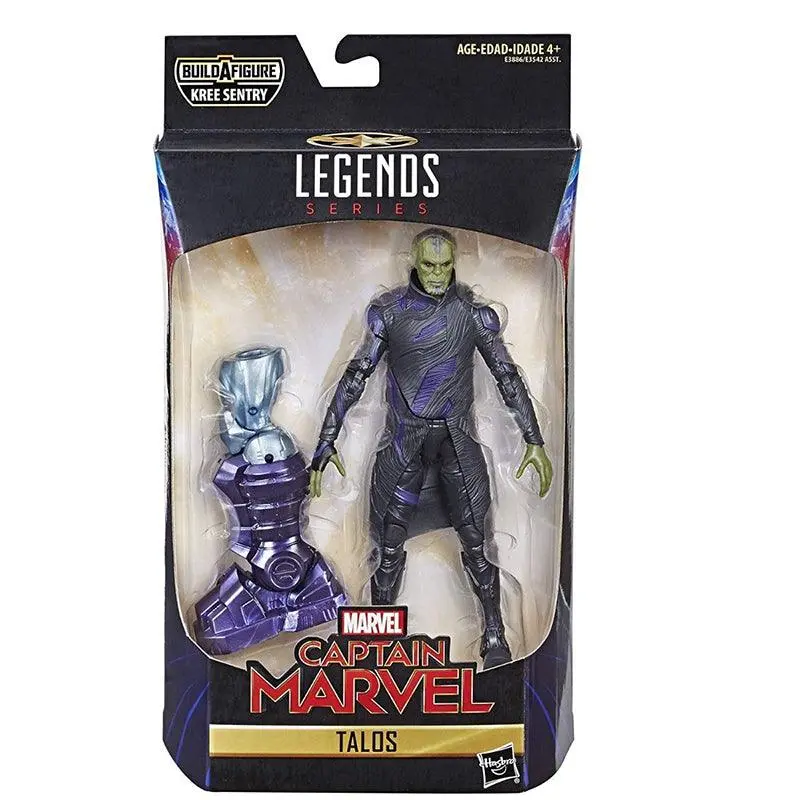 Marvel Captain Marvel 6-Inch Legends Talos Skrull Figure 1