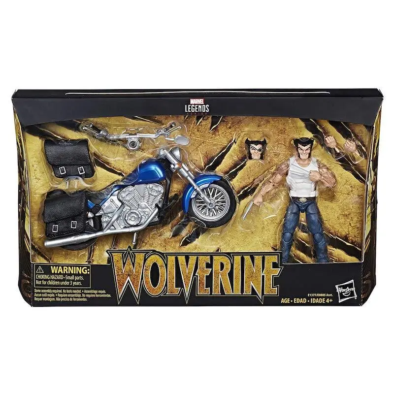 Marvel Legends Series 6-Inch Wolverine And Motorcycle 1