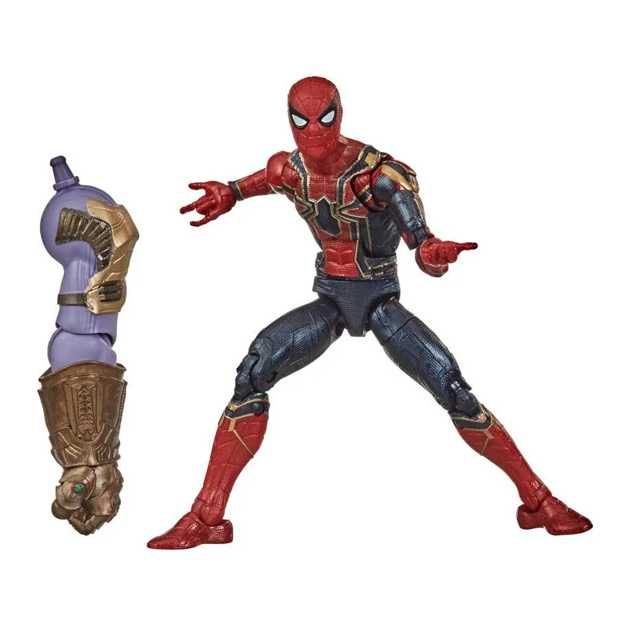 Marvel Legends Series Avengers 6-Inch Collectible Action Figure Toy Iron Spider, Premium Design And Build-A-Figure Part. 1