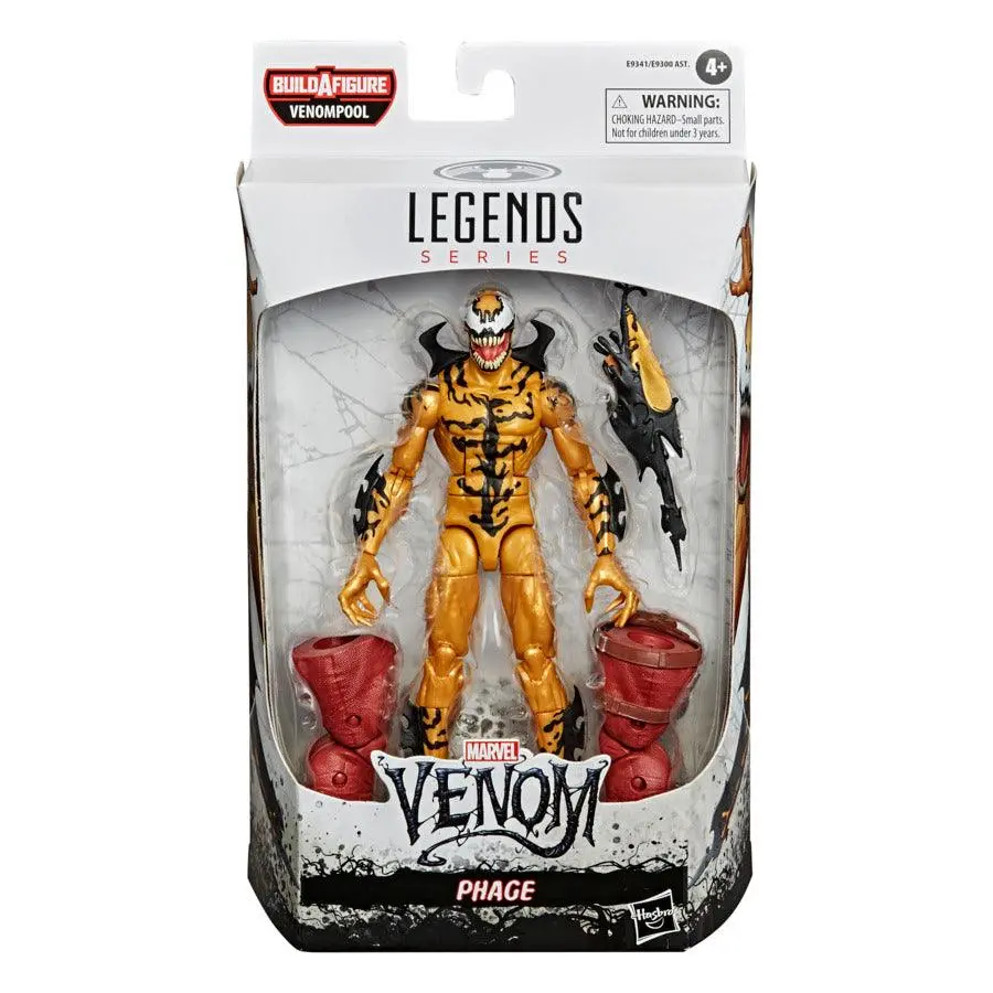 Marvel Legends Series Venom 6-Inch Collectible Action Figure Toy Phage, Premium Design And 1 Accessory 2