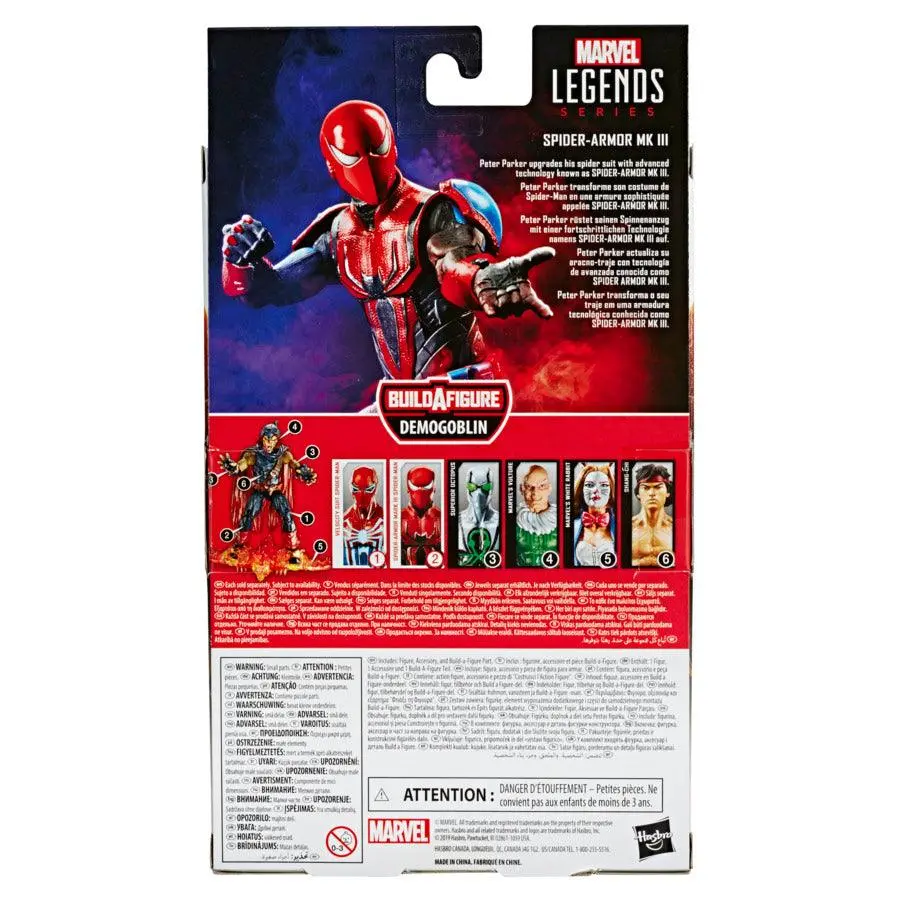 Marvel Legends Spider-Man Series 6-Inch Collectible Action Figure Spider-Armor Mk Iii 2