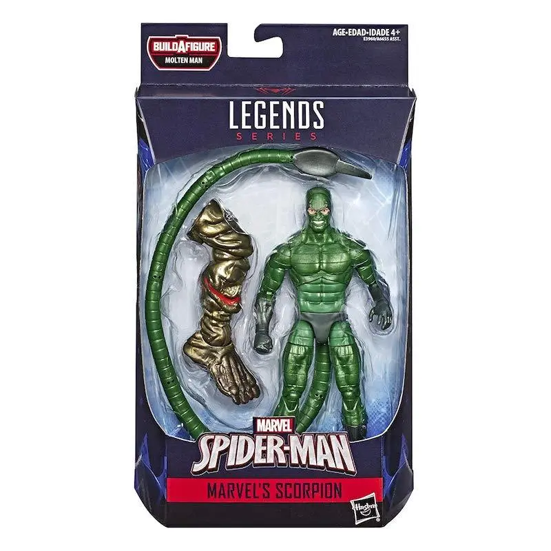 Marvel Spider-Man Legends Series Marvel's Scorpion Collectible Figure 1