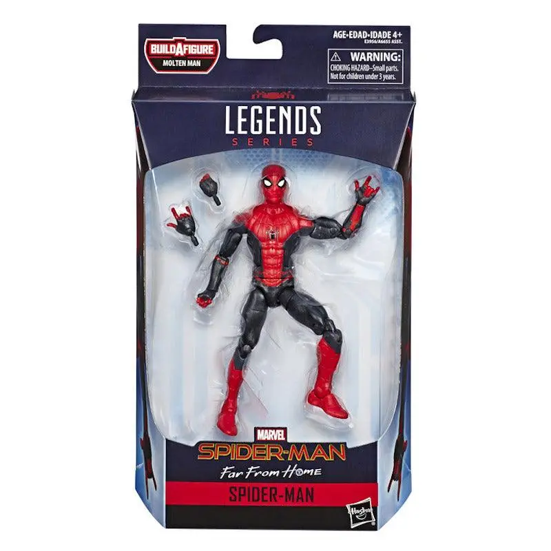 Marvel Spider-Man Legends Series Spider-Man: Far From Home 6-Inch Spider-Man Collectible Figure 1