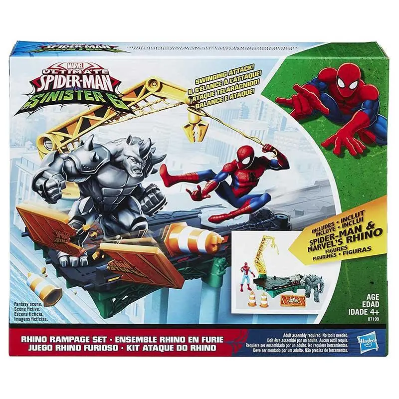 Marvel Spider-Man Rhino Rampage Play Set 1