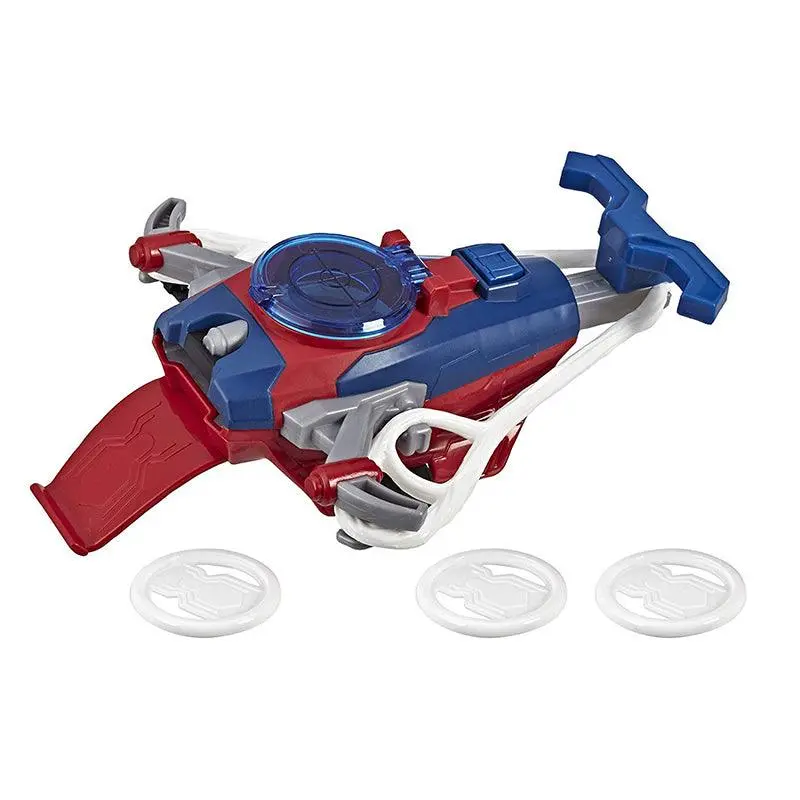 Marvel Spider-Man Web Shots Disc Slinger Blaster Toy 1