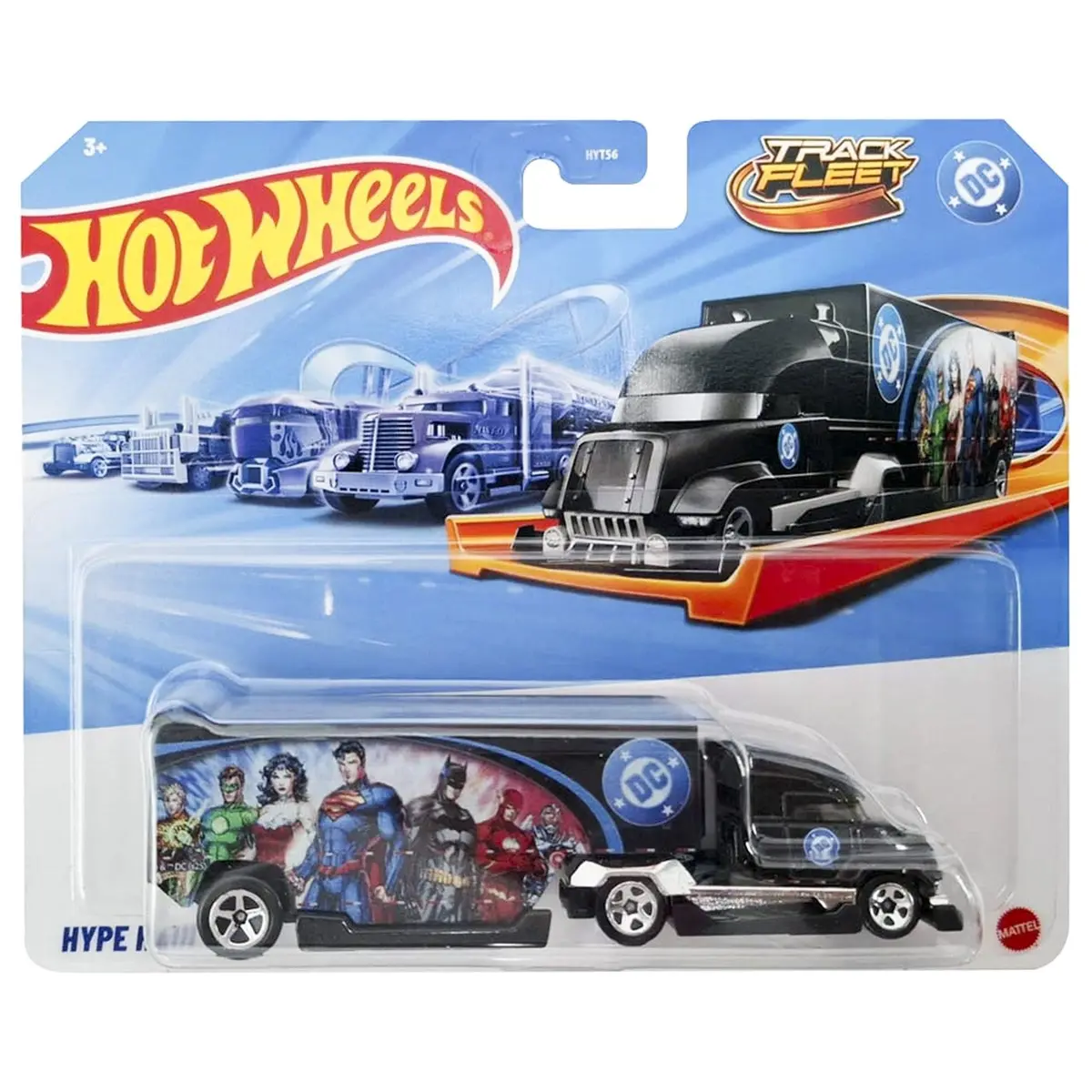 Hot Wheels Track Fleet Dc Hyper Hauler Truck For Ages 3 Years And Up 1