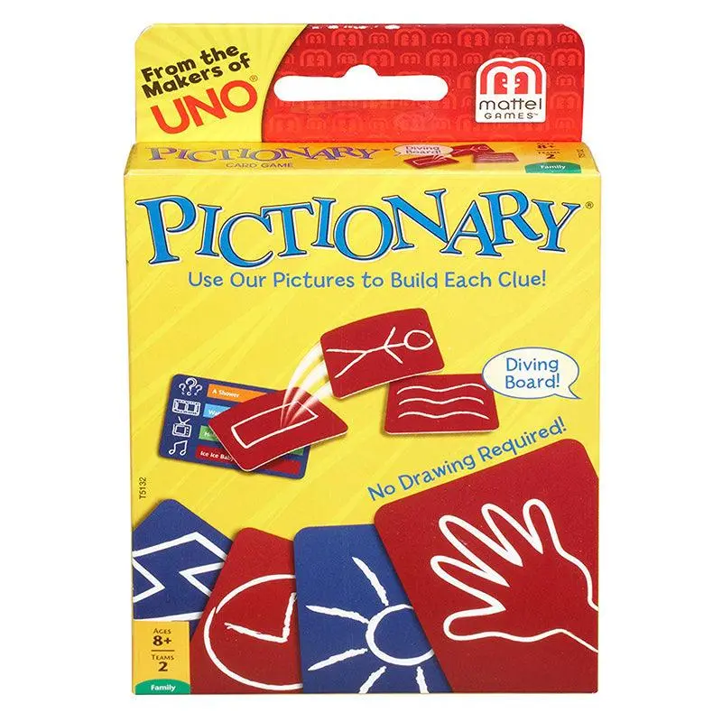 Mattel Pictionary Card Game 1