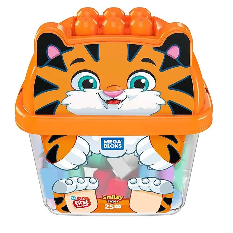 Mega Bloks Animal Buckets Tiger 1