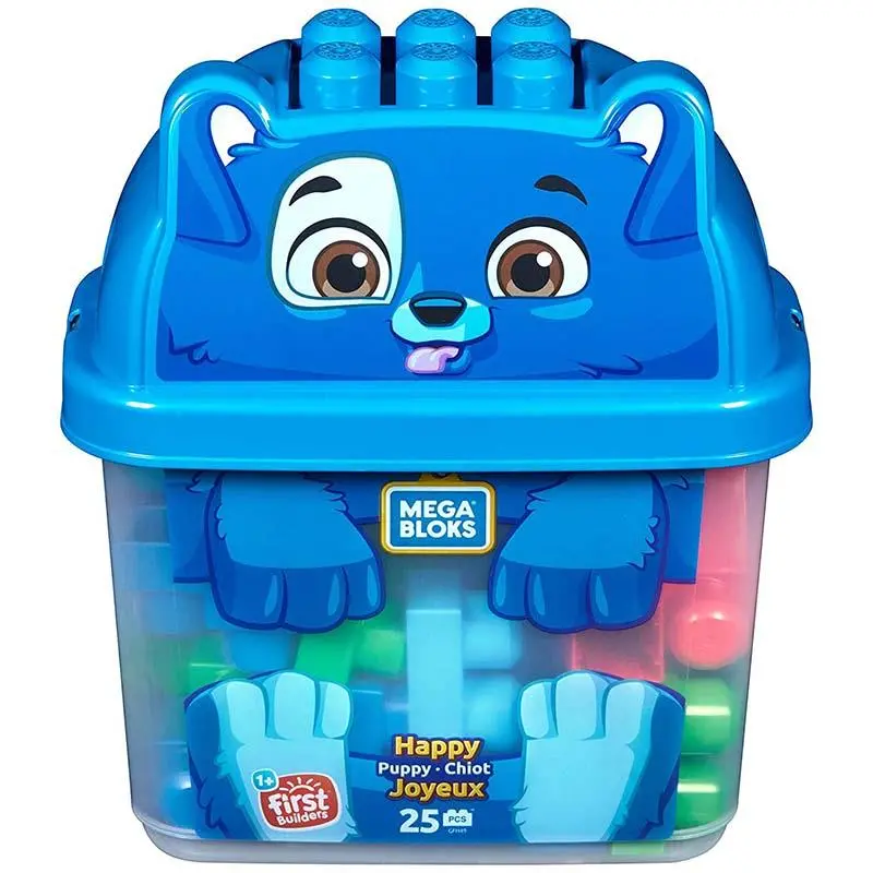 Mega Bloks Happy Puppy Bucket 1