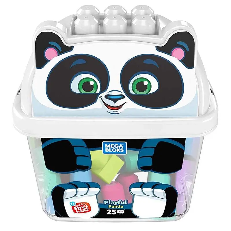Mega Bloks Playful Bucket Panda 1
