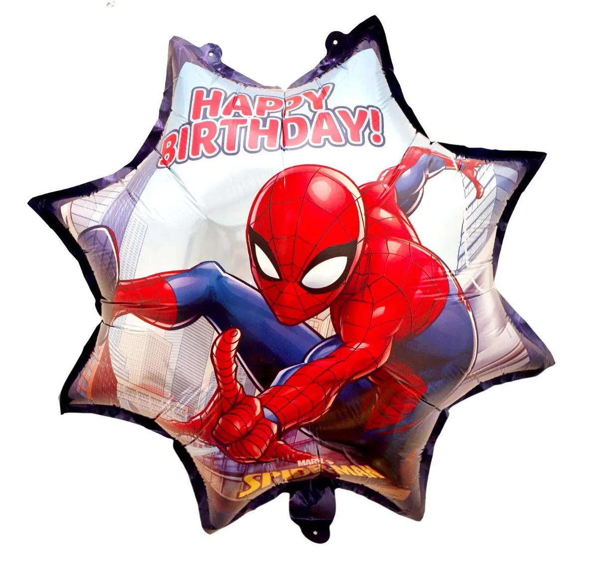 Marvel Happy Birthday Spider Man Foil Balloon, Pack Of 1 1