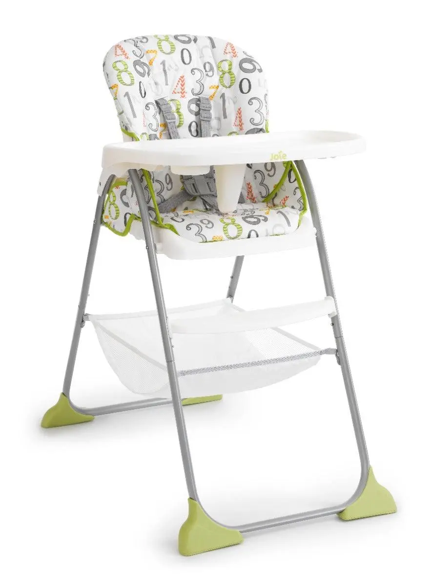 Joie Mimzy Snacker High Chair 123 Artwork - Portable Booster Seat For Ages 0-3 Years 1