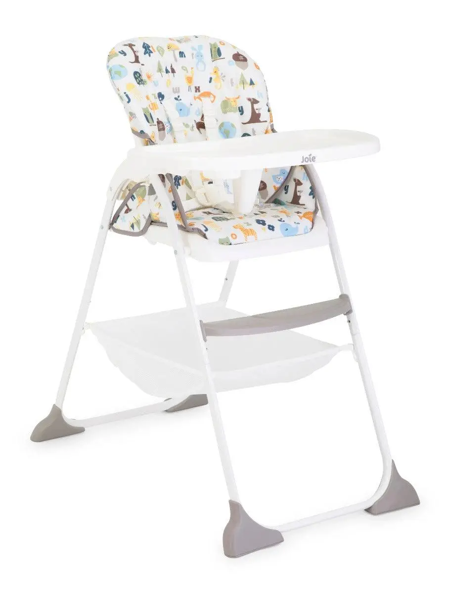 Joie Mimzy Snacker High Chair Alphabet 1 - Portable Booster Seat For Ages 0-3 Years 1