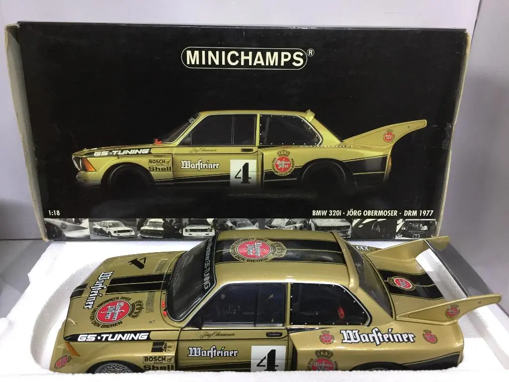 Minichamps 1/18 Bmw 320I Warsteiner Jorg Obermoser Drm 1977 #4 (04244) (Piu250) 1