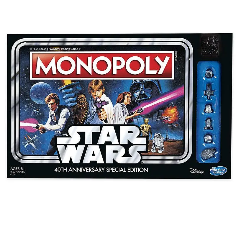 Monopoly Game Star Wars 40Th Anniversary Special Edition 1