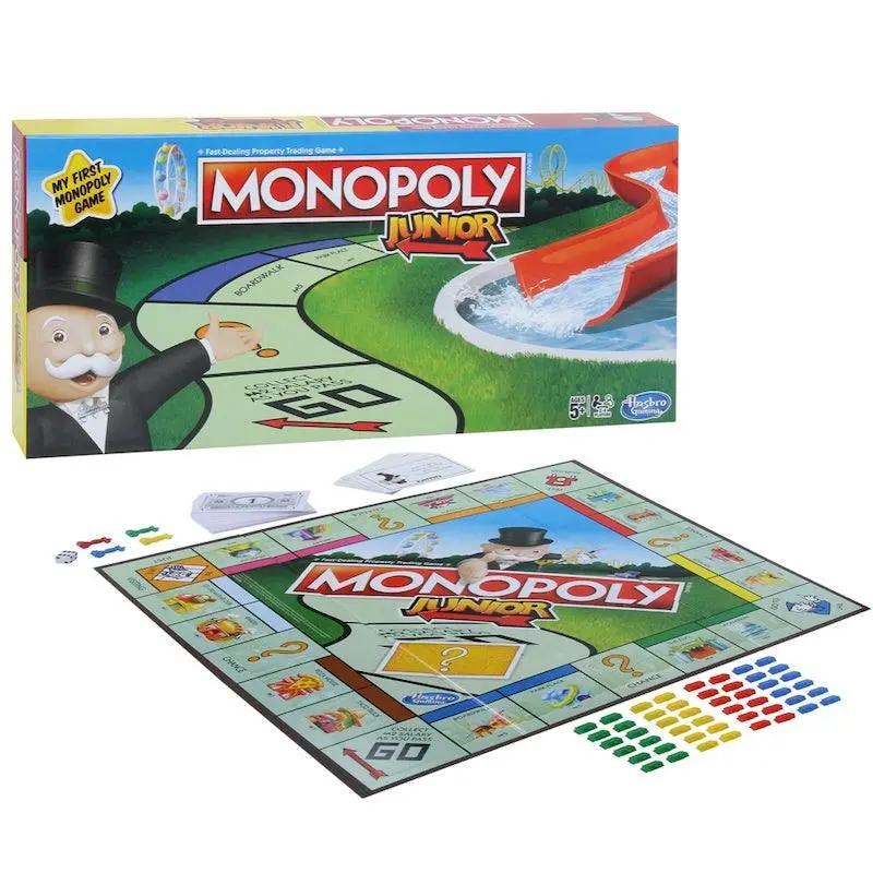 Monopoly Junior Board Game For Kids Ages 5 And Up, Great Introduction To The Game 1