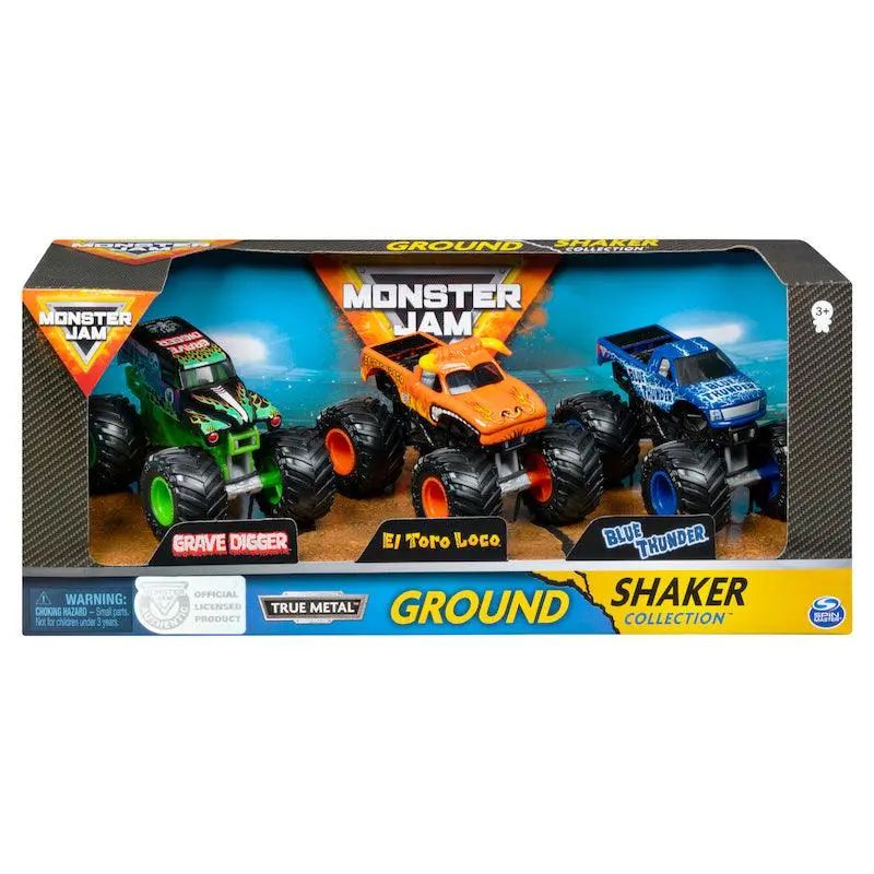 Monster Jam 1:64 Die-Cast 3 Pack 1
