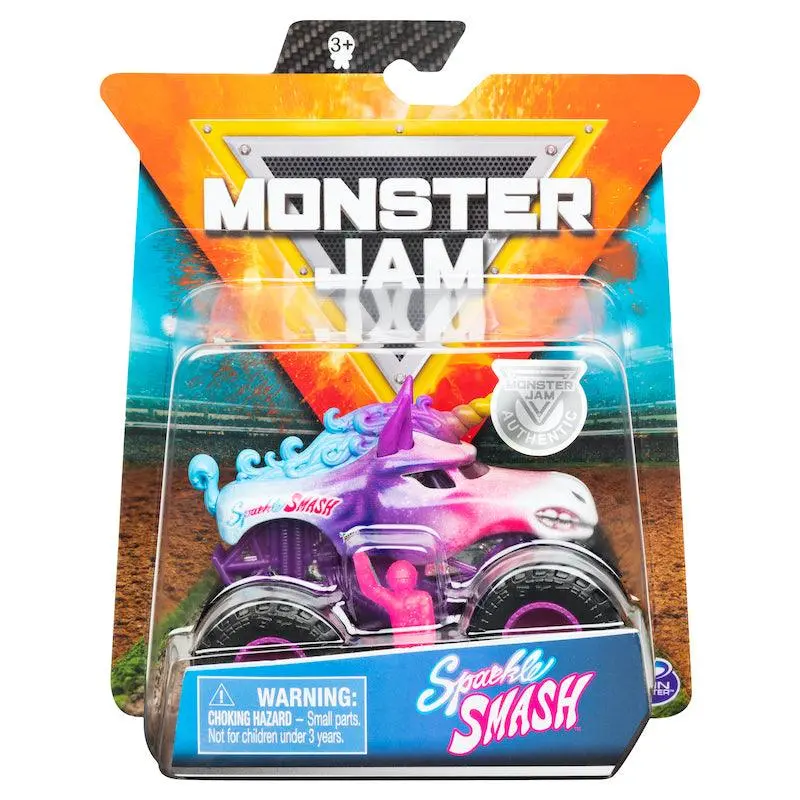 Monster Jam 1: 64 Single Pack- Sparkle Smash For Boys 5+ 1