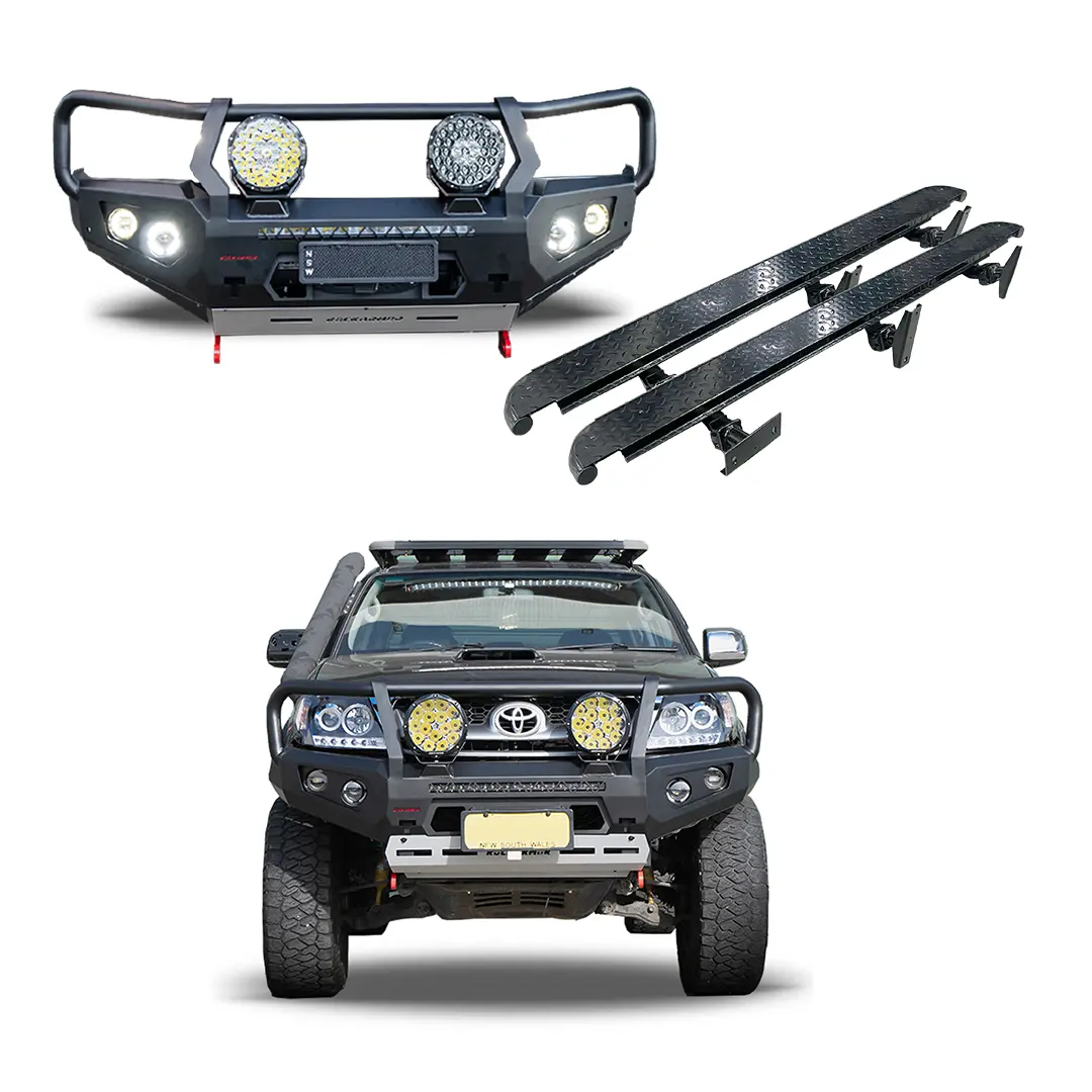 N70 Hilux Bullbar & Rockslider Combo Suits 04/2005 - 07/2011 1