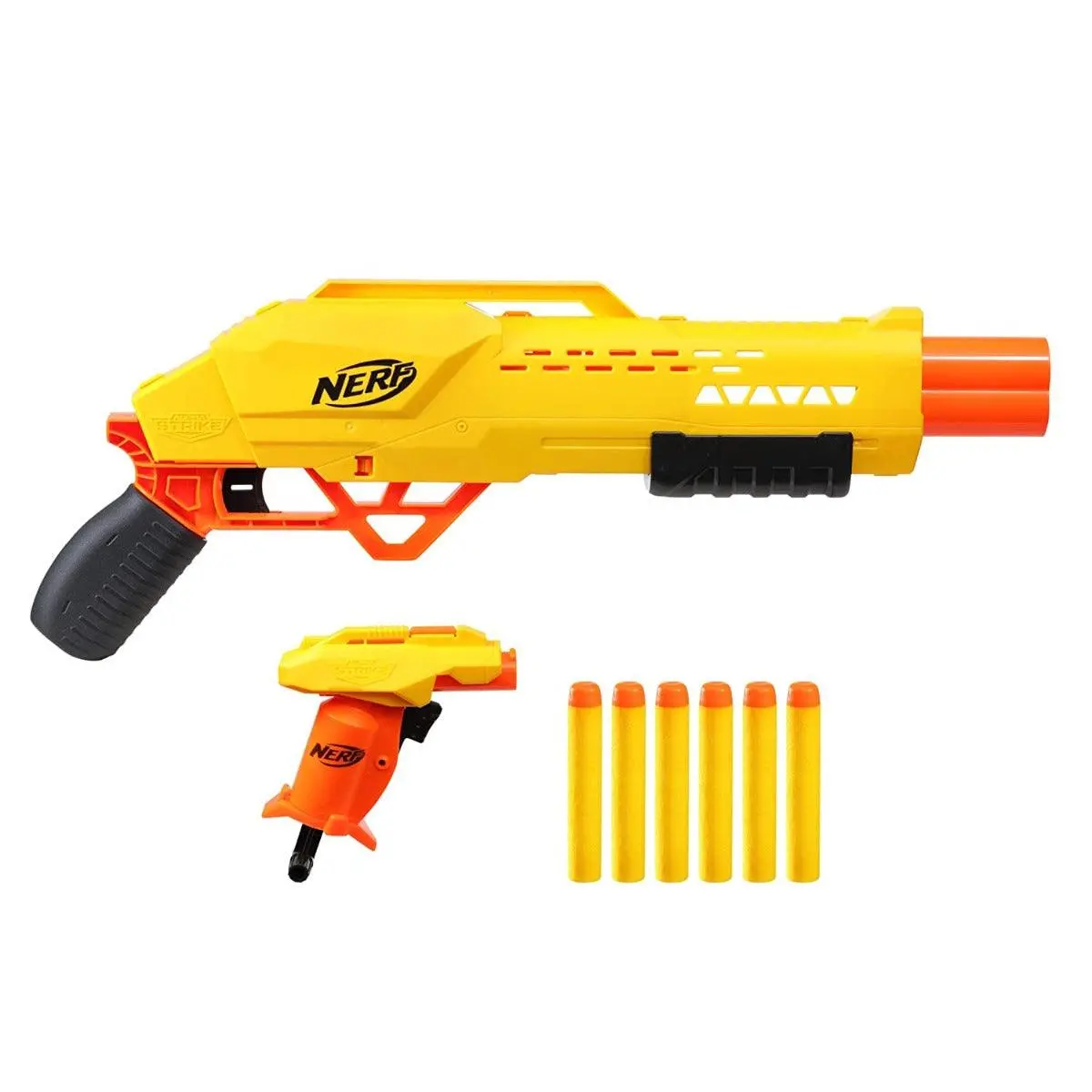 Nerf Alpha Strike Tiger Db-6 And Stinger Sd-1 Blasters,2-Pack Set With 6 Official Nerf Elite Darts,For Kids, Teens, Adults 1