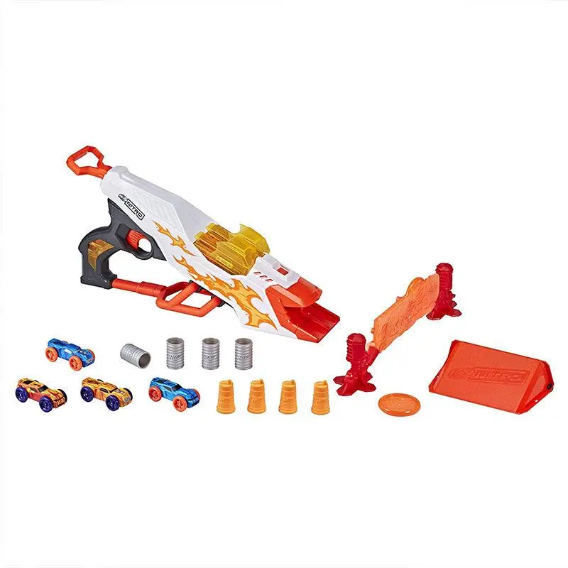 Nerf Doubleclutch Inferno Nitro Toy Includes Blaster 1