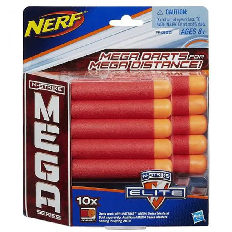 Nerf N-Strike Elite Mega 10 Dart Refill (Bullets) 1
