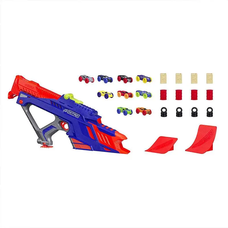 Nerf Nitro Moto Fury Rapid Rally Blaster And Foam Play 1