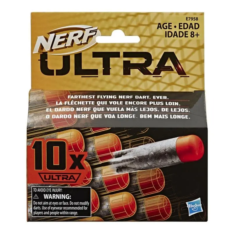 Nerf Ultra 10-Dart Refill Pack -- The Ultimate In Nerf Dart Blasting -- Compatible Only With Nerf Ultra Blasters 1