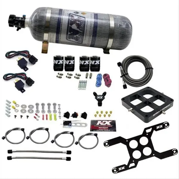 Nitrous Express Billet Aluminum Crossbar Nitrous Plate System (66047-12) 1