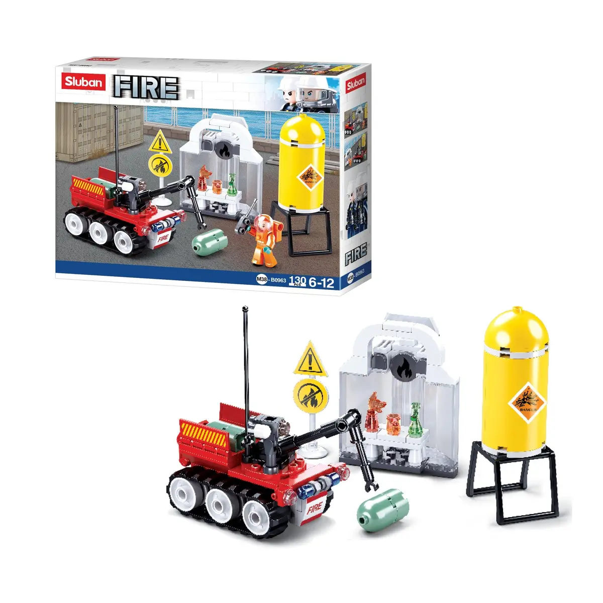 Sluban Fire Drill, Building Blocks For Ages 6+ 1