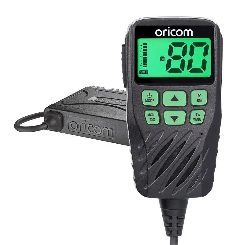 Oricom Uhf360 5 Watt Uhf Cb Radio With Controller Speaker Microphone 1