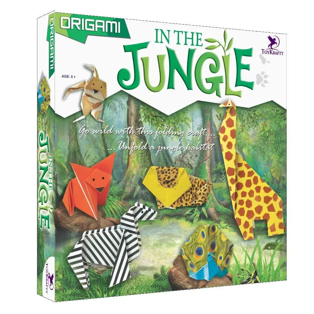 Toykraft Origami-In The Jungle Craft Activity Kit For Kids 1