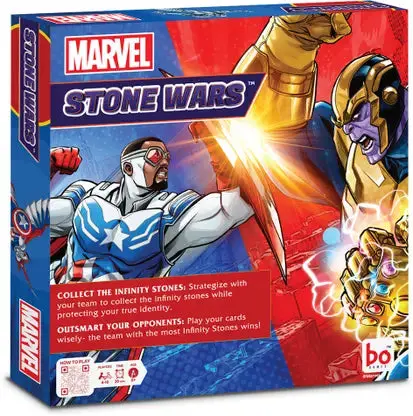 Bo Games Marvel Avengers Stone Wars Board Games For Kids Ages 8+ 1