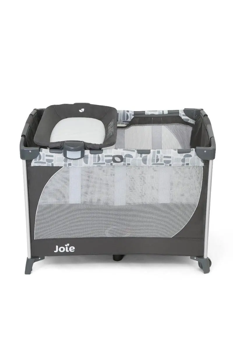 Joie Commuter Change Travel Baby Cot Logan - Playard For Ages 0-3 Years 1