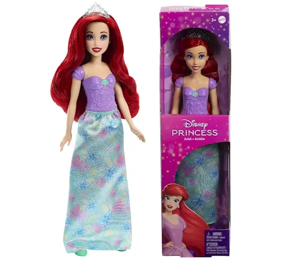 Disney Princess Ariel Fashion Doll For Kids Ages 3+ 1