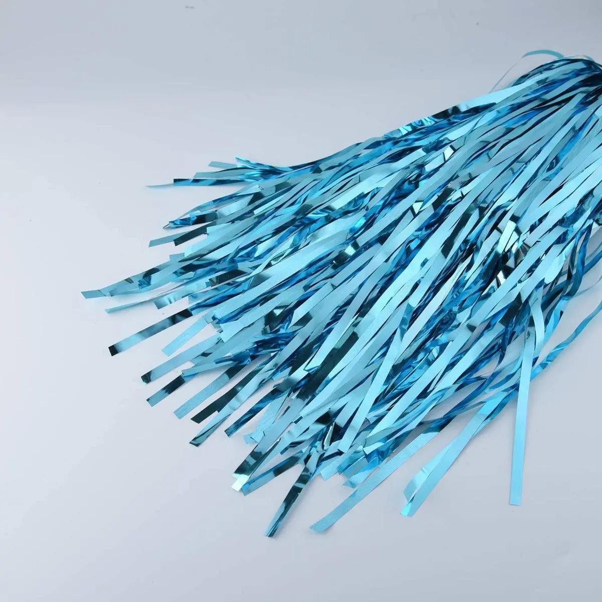 Partycorp Aqua Blue Foil Curtain Fringe Set, 1 Pack 2