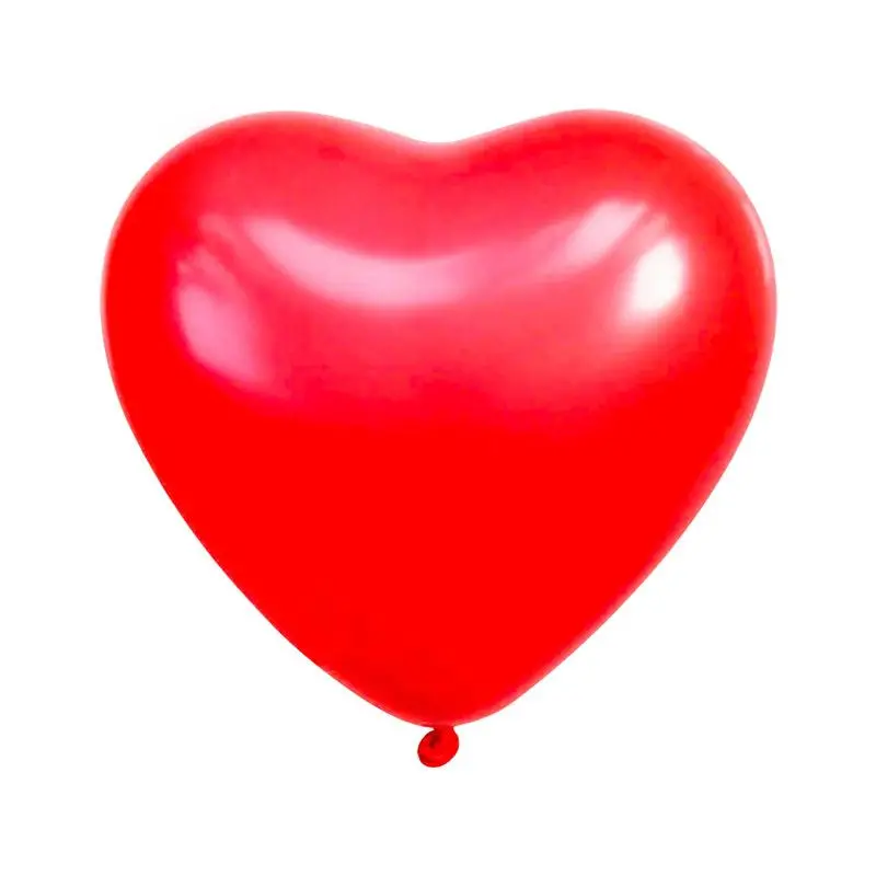 Partycorp Red Heart Shaped Latex Balloon Party Decorations, Diy Pack Of 2 1