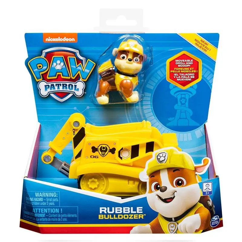 Paw Patrol Basic Vehicle Rubble's Bulldozer 1
