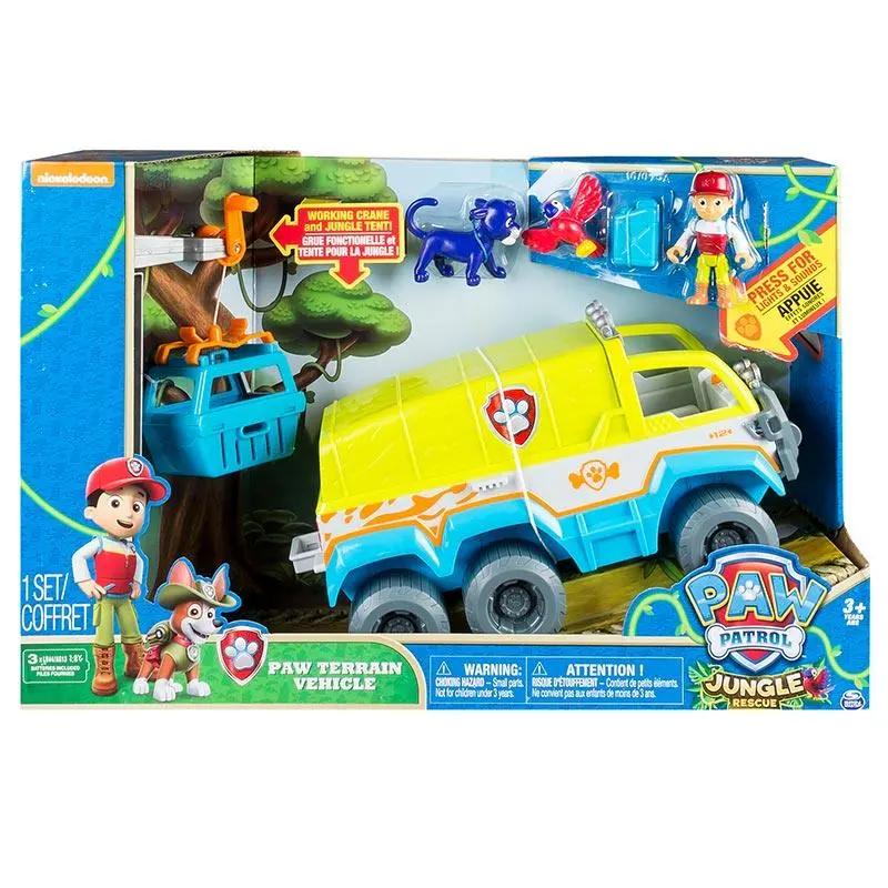 Paw Patrol Terrain Vehicle Toy - Green Blue 1