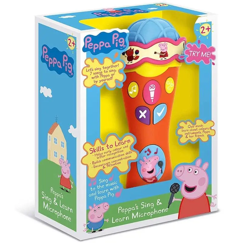 Peppa Pig Sing And Learn Microphone 1