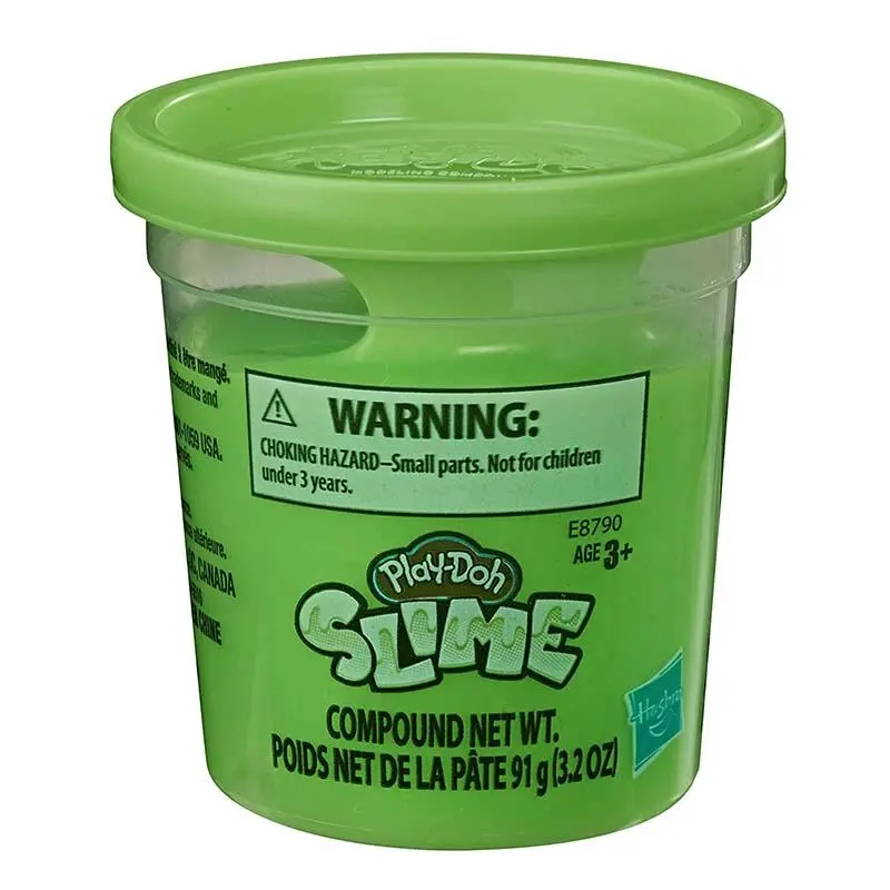 Play-Doh Brand Slime Compound Single Can, Green 1