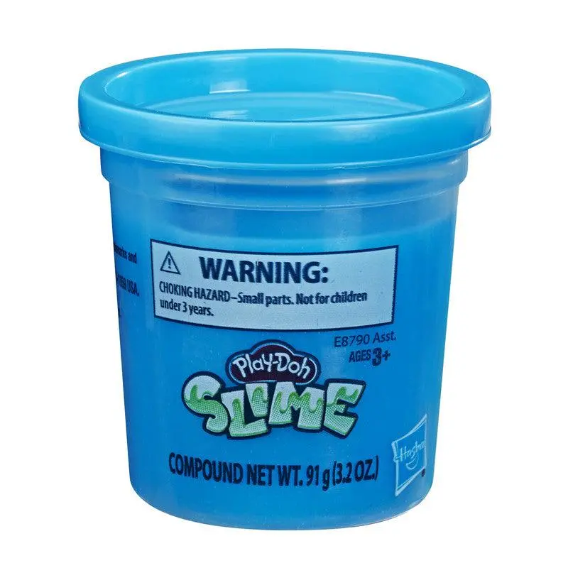 Play-Doh Brand Slime Single 3.2-Ounce Can Of Blue Slime Compound For Kids 3 Years And Up 1