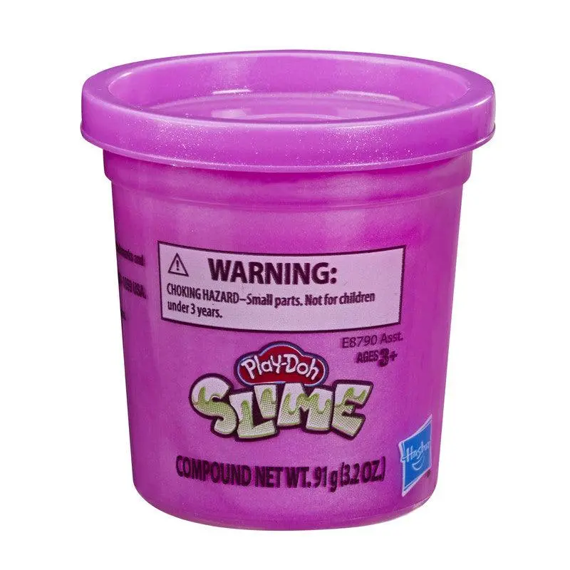 Play-Doh Brand Slime Single 3.2-Ounce Can Of Metallic Purple Slime Compound For Kids 3 Years And Up 1