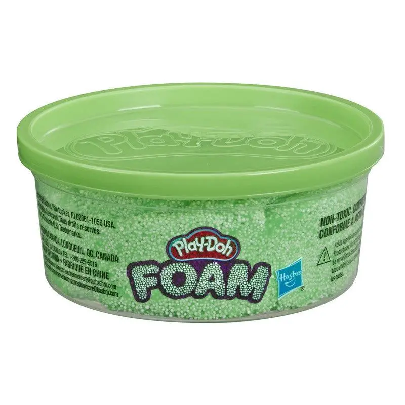 Play-Doh Foam Green Single Can 1