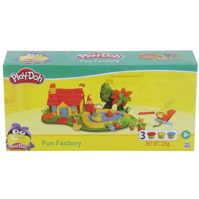 Play-Doh Fun Factory Toolset Arts And Crafts Toy For Kids 3 Years And Up With 3 Non-Toxic Colors 1