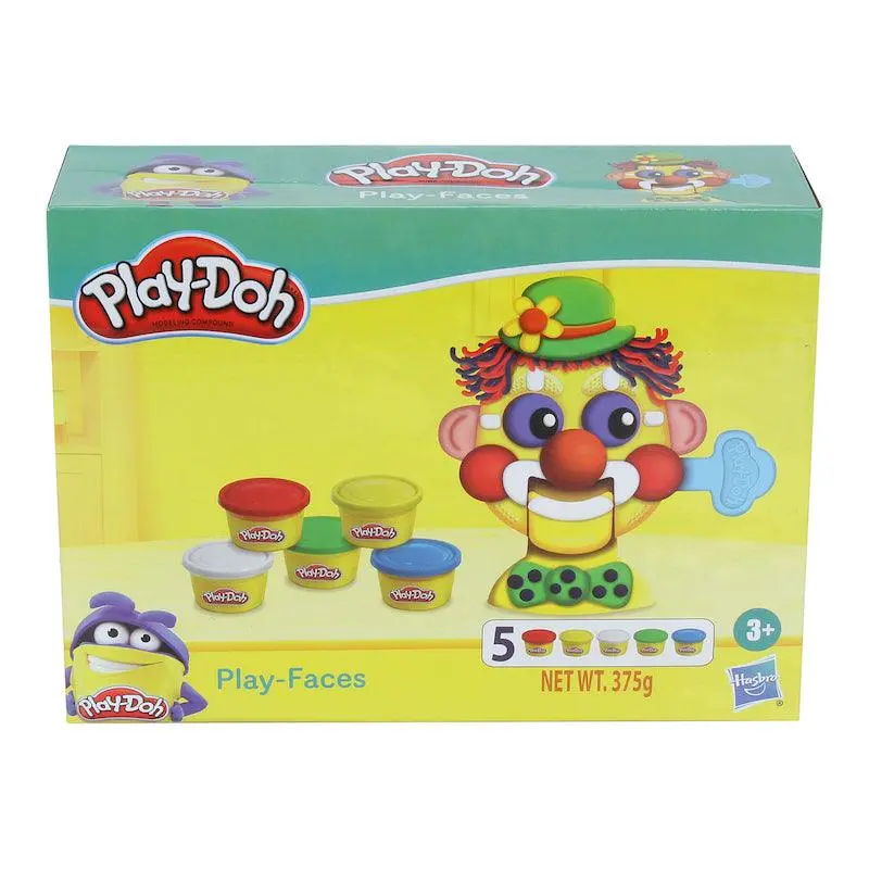 Play-Doh Play Faces Activity Toy For Kids 3 Years And Up With 5 Non-Toxic Colors 1