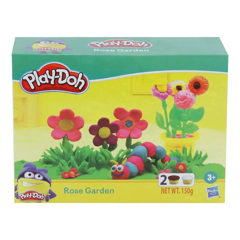 Play-Doh Rose Garden Playset For Kids 3 Years And Up With 2 Non-Toxic Colors 1