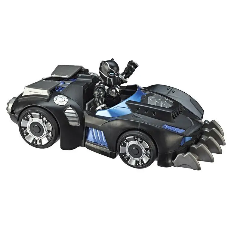 Playskool Heroes Marvel Super Hero Adventures Black Panther Road Racer 1
